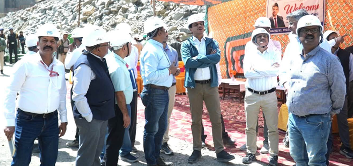CMD-NHPC & Director Personnel reviews CVPPL Projects